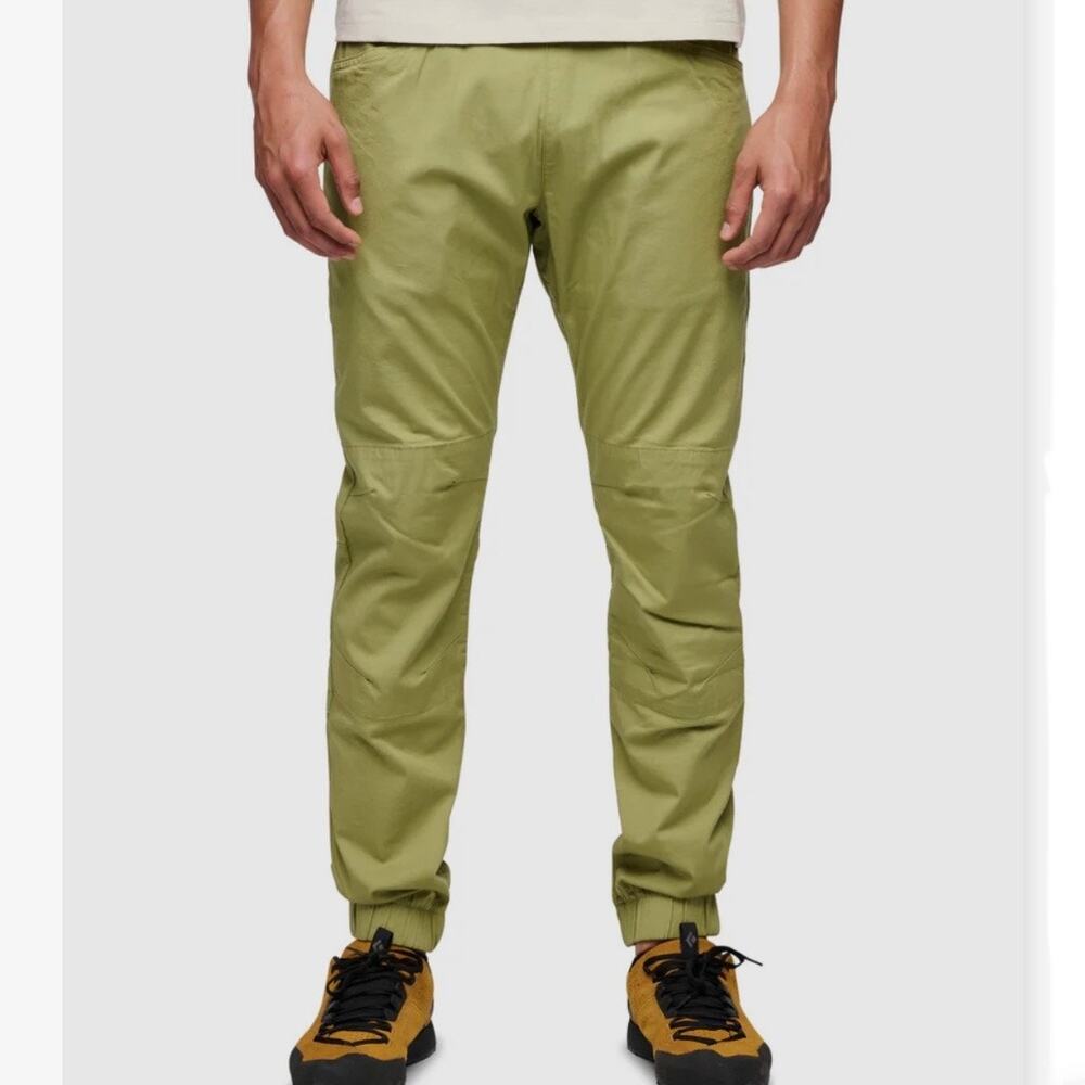 BLACK DIAMOND | Notion Outdoor Pants Cedarwood Green Joggers Cotton Bl. | Small